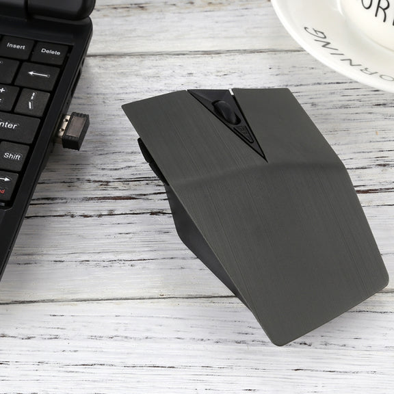 2.4GHz USB Receiver Adjustable 1200 DPI Wireless Optical Mouse for Computer PC Laptop (Grey)