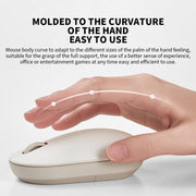 Original Xiaomi 2.4GHz Wireless Keyboard + Mouse Set 2 for Notebook Desktop Laptop(Milk Tea White)