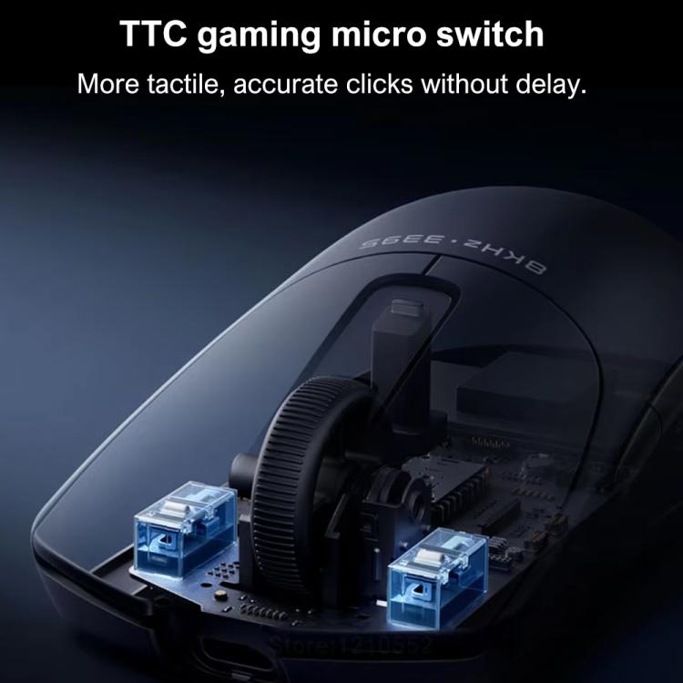 Original Xiaomi  Mouse X1 Wired Wireless 2.4G TTC Micro Switches 8000Hz 26000 DPI Gaming Mouse (Black)