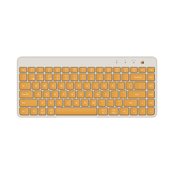 Original Xiaomi XMBXJP01YM 85 Keys Portable Dual-mode Keyboard (Beige White)