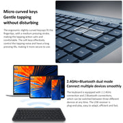 Original Xiaomi XMBXJP01YM 85 Keys Portable Dual-mode Keyboard (Beige White)
