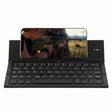 GK608 Ultra-thin Foldable Bluetooth V3.0 Keyboard, Built-in Holder, Support Android / iOS / Windows System (Black) - Wireless Keyboard by PMC TechLife | Online Shopping South Africa | PMC TechLife | Buy Now Pay Later Mobicred