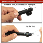 Fishing Line String Knotter Fishing Hook Tie Device Manual Knot Tying Tool