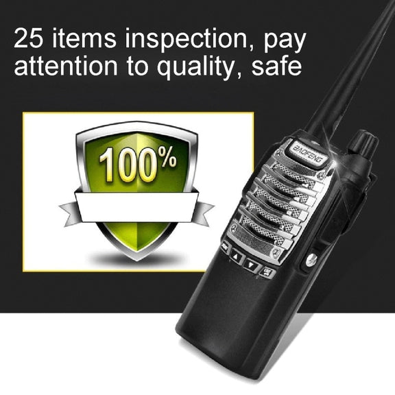 BAOFENG UV-8D Professional Dual Band Dual PTT Key Two-way Radio Walkie Talkie FM Transmitter