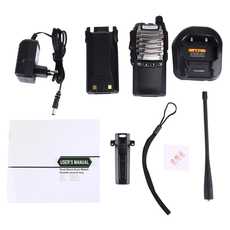 BAOFENG UV-8D Professional Dual Band Dual PTT Key Two-way Radio Walkie Talkie FM Transmitter