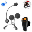 BT-S2 Single 2.4GHz Bluetooth V3.0 Interphone Headsets for Motorcycle Helmet, Auto Answering, Support FM, Intercom Distance up to 1000m - Motorcycle Walkie Talkie by PMC TechLife | Online Shopping South Africa | PMC TechLife | Buy Now Pay Later Mobicred