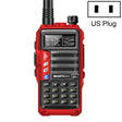 Baofeng BF-UV5R Plus S9 FM Interphone Handheld Walkie Talkie, US Plug (Red) - Handheld Walkie Talkie by BAOFENG | Online Shopping South Africa | PMC TechLife | Buy Now Pay Later Mobicred