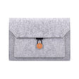 ND06 Multi-purpose Felt Button Laptop Inner Bag for 12.5 inch Laptop(Grey) - Other by PMC TechLife | Online Shopping South Africa | PMC TechLife | Buy Now Pay Later Mobicred