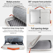 ND03S 13.3 inch Business Casual Laptop Bag(Grey)