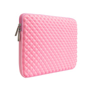 Diamond Texture Laptop Liner Bag, Size: 12-13 inch(Pink)