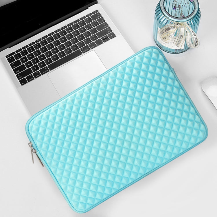 Diamond Texture Laptop Liner Bag, Size: 13.3 inch (Pink)