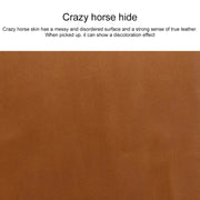 Universal Genuine Leather Business Zipper Laptop Tablet Bag For 13 inch and Below(Coffee)