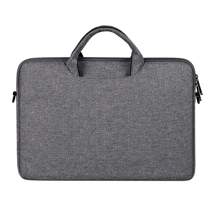 ST01S Water-resistant Oxford Cloth Hidden Portable Strap One-shoulder Handbag for 13.3 inch Laptops (Dark Gray)