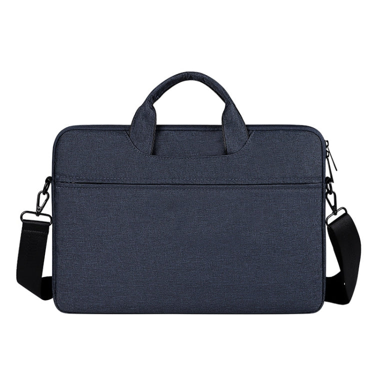 ST01S Water-resistant Oxford Cloth Hidden Portable Strap One-shoulder Handbag for 13.3 inch Laptops (Navy Blue)