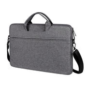 ST01S Water-resistant Oxford Cloth Hidden Portable Strap One-shoulder Handbag for 14.1 inch Laptops (Dark Gray)