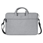 ST01S Water-resistant Oxford Cloth Hidden Portable Strap One-shoulder Handbag for 14.1 inch Laptops(Light Grey)