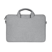 ST01S Water-resistant Oxford Cloth Hidden Portable Strap One-shoulder Handbag for 15.6 inch Laptops(Light Grey)