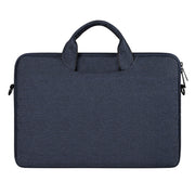 ST01S Water-resistant Oxford Cloth Hidden Portable Strap One-shoulder Handbag for 15.6 inch Laptops (Navy Blue)