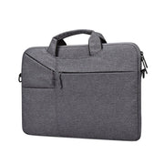 ST02S Water-resistant Tear Resistance Hidden Portable Strap One-shoulder Handbag for 13.3 inch Laptops, with Suitcase Belt(Dark Gray)