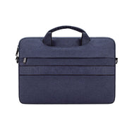 ST02S Water-resistant Tear Resistance Hidden Portable Strap One-shoulder Handbag for 13.3 inch Laptops, with Suitcase Belt(Navy Blue)