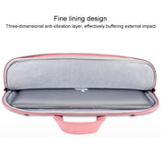 ST06S Water-resistant PU Leather Zipper Hidden Portable Strap One-shoulder Handbag for 13.3 inch Laptops, with Magic Stick & Suitcase Belt (Light Grey)