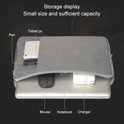 POFOKO C210 13.3 inch Denim Business Laptop Liner Bag(Grey)