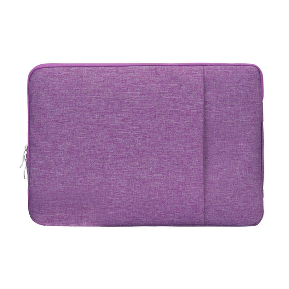 POFOKO C210 15-16 inch Denim Business Laptop Liner Bag(Purple)