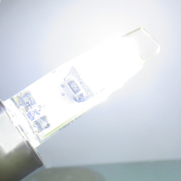 G4 2W 100LM Corn Light Bulb, 6 LED SMD 5730 Silicone, DC 12V(White Light)