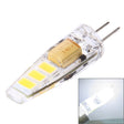 G4 2W 100LM Corn Light Bulb, 6 LED SMD 5730 Silicone, DC 12V(Warm White) - LED Blubs & Tubes by PMc TechLife | Online Shopping South Africa | PMc TechLife | Buy Now Pay Later Mobicred