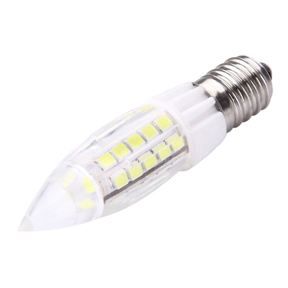 E14 4W 300LM Candle Corn Light Bulb, 44 LED SMD 2835, AC 220-240V(White Light)