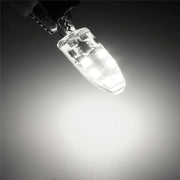G4 2W 180LM Corn Light Bulb, 12 LED SMD 2835 Silicone, DC 12V, Big Size: 3.9x1.4x0.9cm(White Light)
