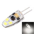 G4 2W 120LM 6 LED SMD 2835 Silicone Corn Light Bulb, DC 12V(White Light) - LED Blubs & Tubes by PMc TechLife | Online Shopping South Africa | PMc TechLife | Buy Now Pay Later Mobicred