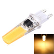 G9 3W 300LM COB LED Light , Silicone Dimmable for Halls / Office / Home, AC 220-240V, White Plug(Warm White) - LED Blubs & Tubes by PMc TechLife | Online Shopping South Africa | PMc TechLife | Buy Now Pay Later Mobicred