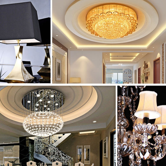 2W Filament Light Bulb , E14 PC Material Dimmable 4 LED for Halls, AC 220-240V(White Light)