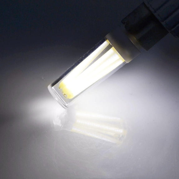 4W Filament Light Bulb, G9 PC Material Dimmable 4 LED for Halls, AC 220-240V(White Light)