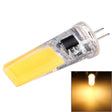 G4 300LM 3W COB LED Light Silicone Dimmable for Halls / Office / Home, AC110V (Warm White) - LED Blubs & Tubes by PMc TechLife | Online Shopping South Africa | PMc TechLife | Buy Now Pay Later Mobicred