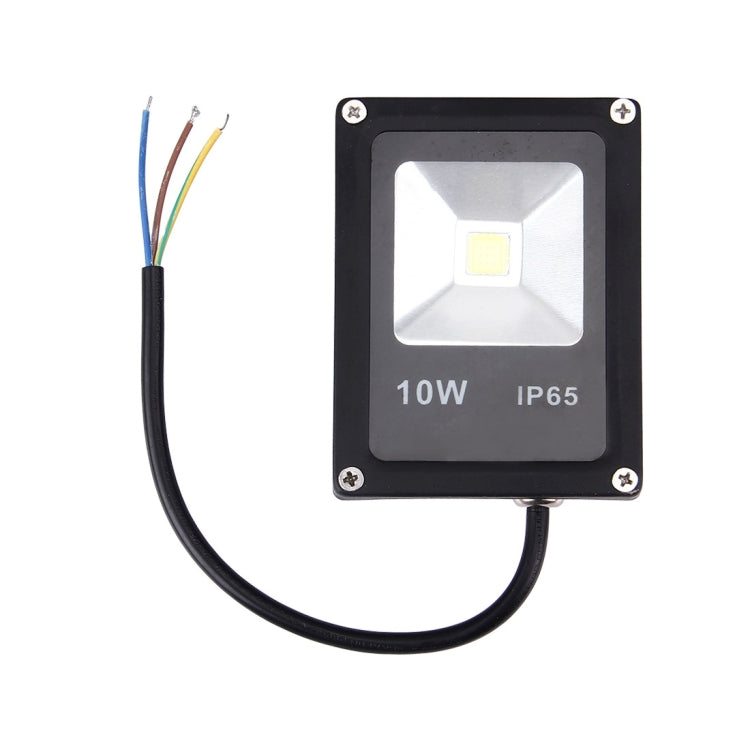 10W IP65 Water-resistant White Light LED Floodlight, 900LM Lamp, AC 85-265V
