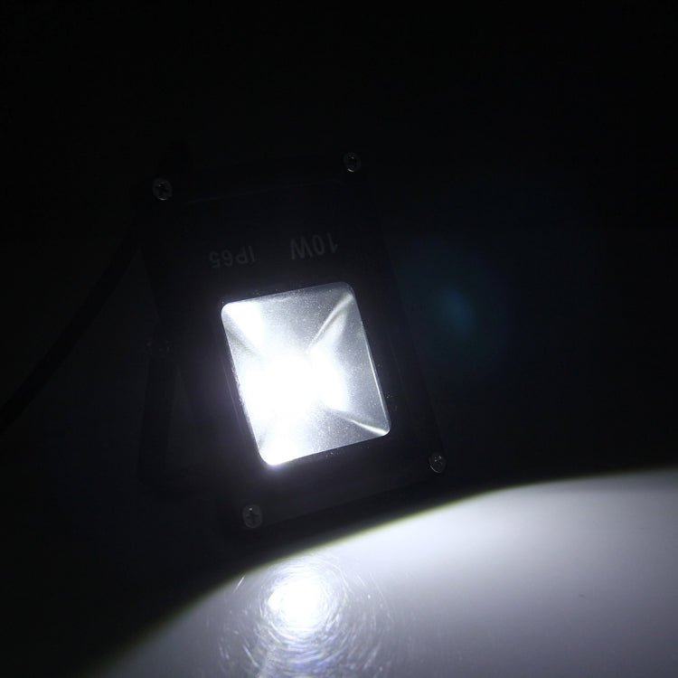 10W IP65 Water-resistant White Light LED Floodlight, 900LM Lamp, AC 85-265V