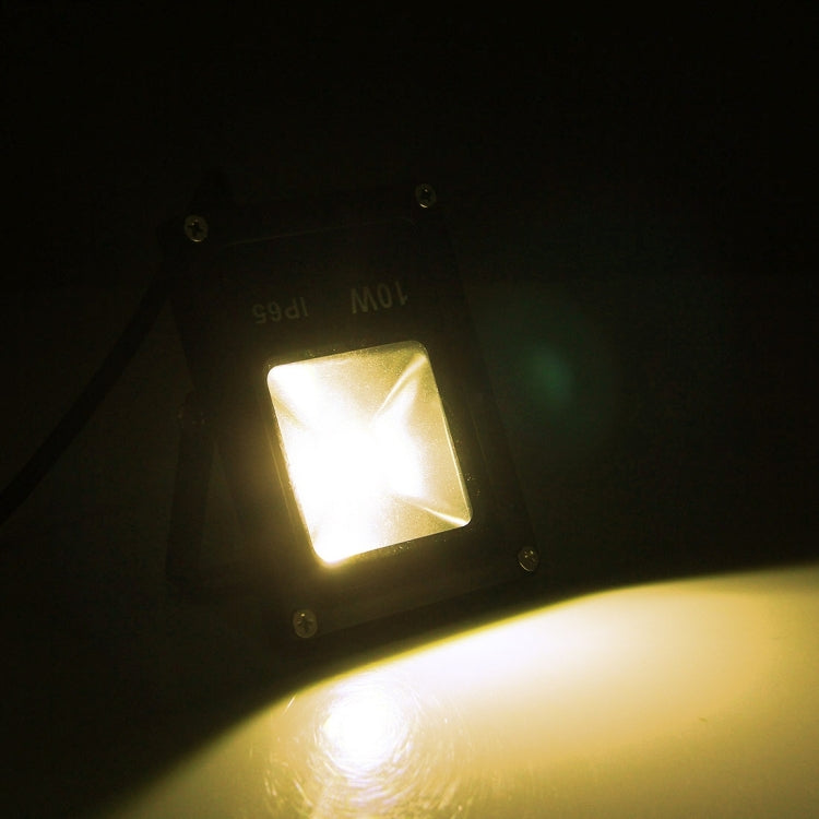 10W IP65 Water-resistant White Light LED Floodlight, 900LM LED Light, AC 85-265V(Warm White)