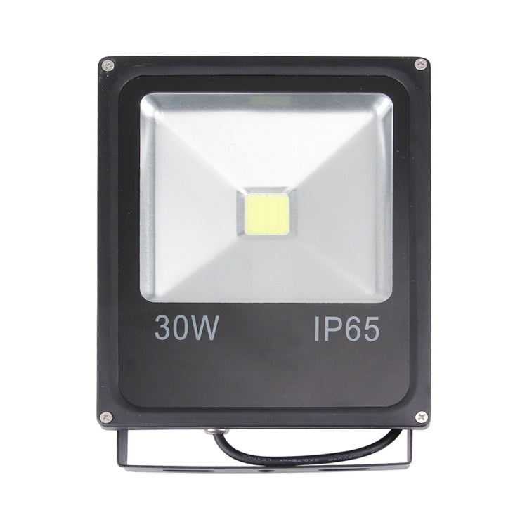 30W IP65 Water-resistant White Light LED Floodlight, 2700LM Lamp, AC 85-265V