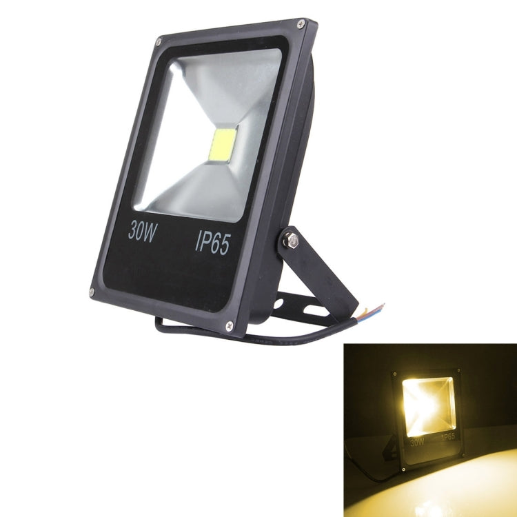 30W IP65 Water-resistant White Light LED Floodlight, 2700LM LED Light, AC 85-265V(Warm White)