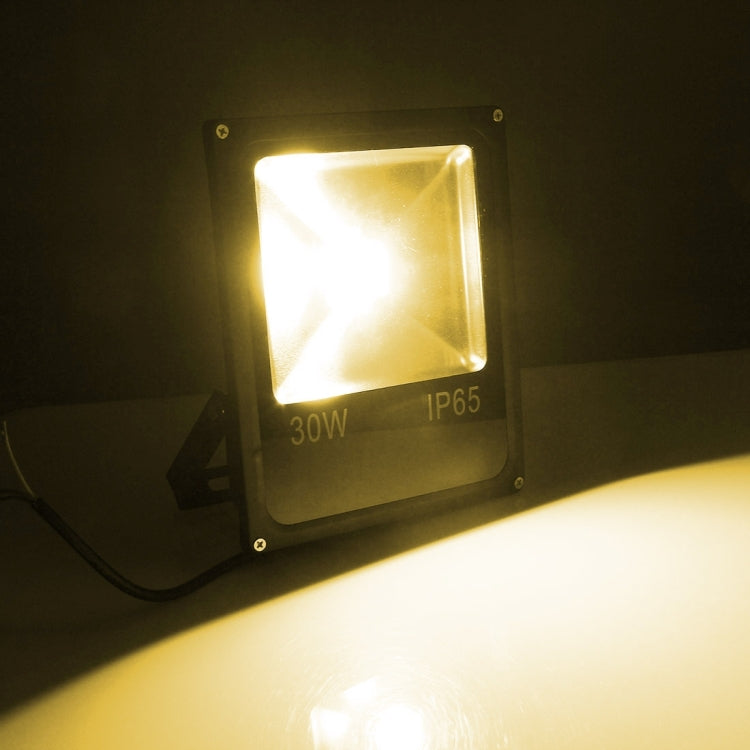 30W IP65 Water-resistant White Light LED Floodlight, 2700LM LED Light, AC 85-265V(Warm White)