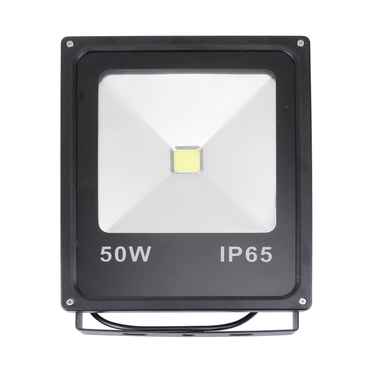 50W IP65 Water-resistant White Light LED Floodlight, 4500LM Lamp, AC 85-265V