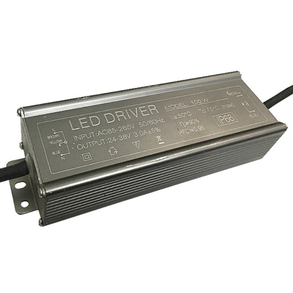 30W LED Driver Adapter AC 85-265V to DC 24-38V IP65 Water-resistant