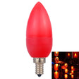 E12 2W 8 LEDs 2835 SMD 90 LM LED Light Bulb Energy Saving Light, AC 220V (Red Light) - LED Blubs & Tubes by PMC TechLife | Online Shopping South Africa | PMC TechLife