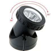 Single Head LED Outdoor Water-resistant Solar Underwater Spotlight Floodlight