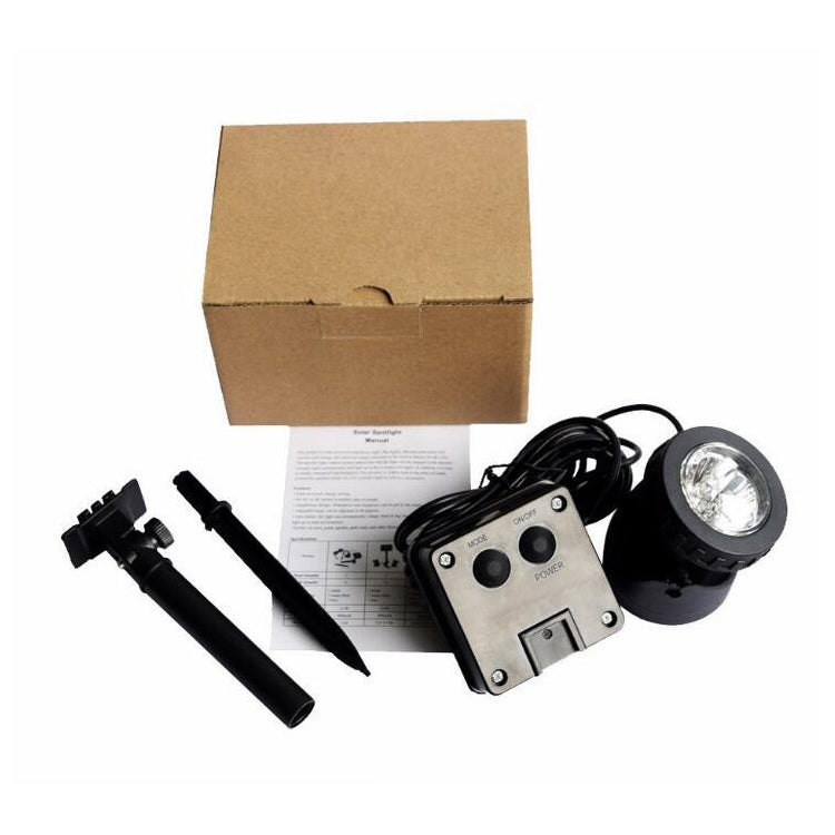 Single Head LED Outdoor Water-resistant Solar Underwater Spotlight Floodlight