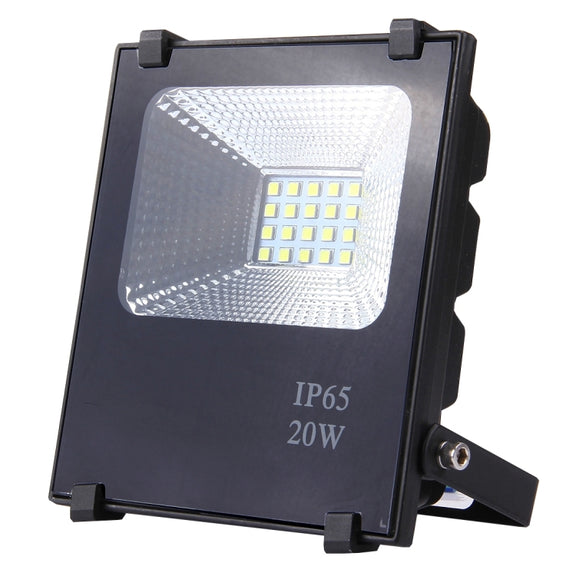 20W IP65 Water-resistant LED Floodlight, 2700-6500K SMD-5054 Lamp, AC 85-265V(White Light)