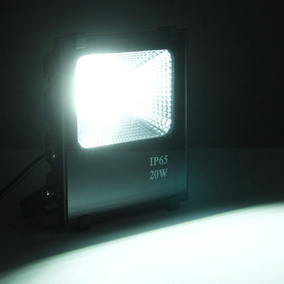 20W IP65 Water-resistant LED Floodlight, 2700-6500K SMD-5054 Lamp, AC 85-265V(White Light)