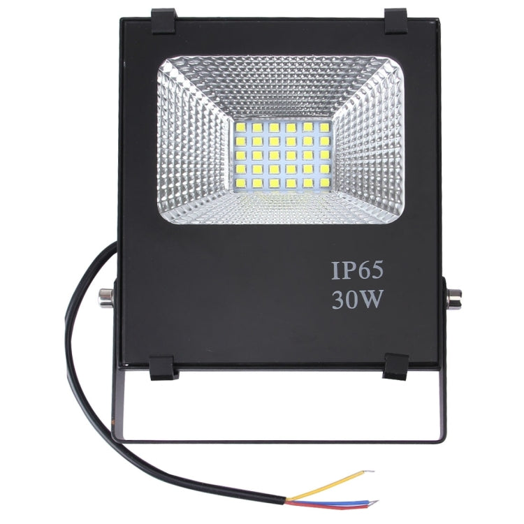 30W IP65 Water-resistant LED Floodlight , 2700-6500K SMD-5054 Lamp, AC 85-265V(White Light)